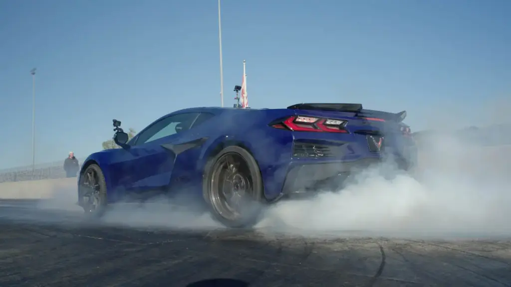 Test de velocidad del Corvette ZR1X 3 Motor16