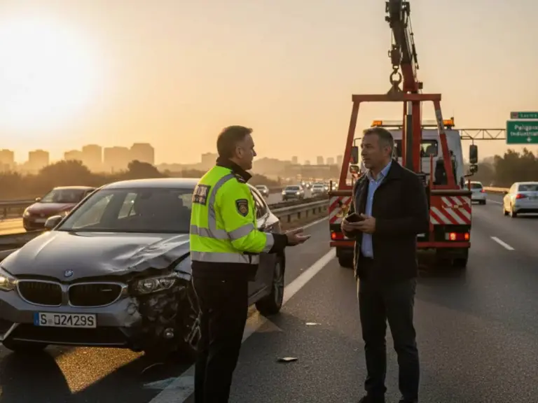 Damián (52), agente urbano: «La mayoría de accidentes se producen yendo o volviendo del trabajo»
