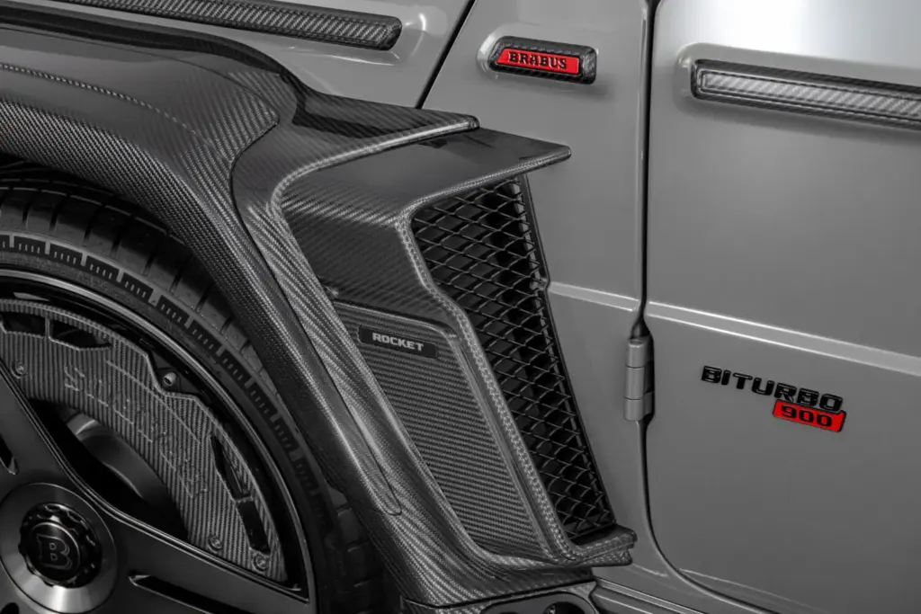 clase g brabus 900 rocket w465 stealth gray 13 Motor16