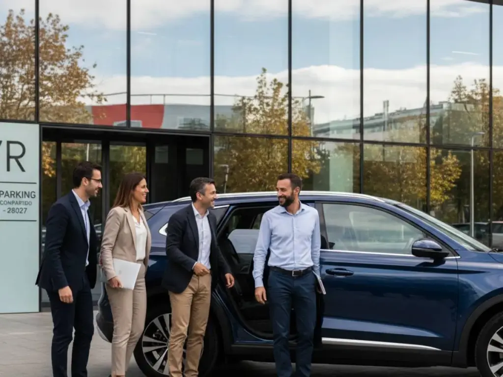 coche compartido en Madrid
