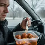 Cuesta 15 euros en AliExpress y es el accesorio perfecto para comer caliente en el coche
