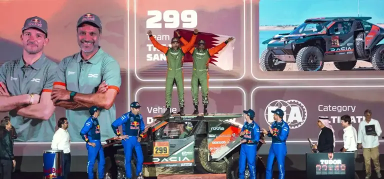 Así es el Dacia Sandrider que ha ganado el Dakar 2026