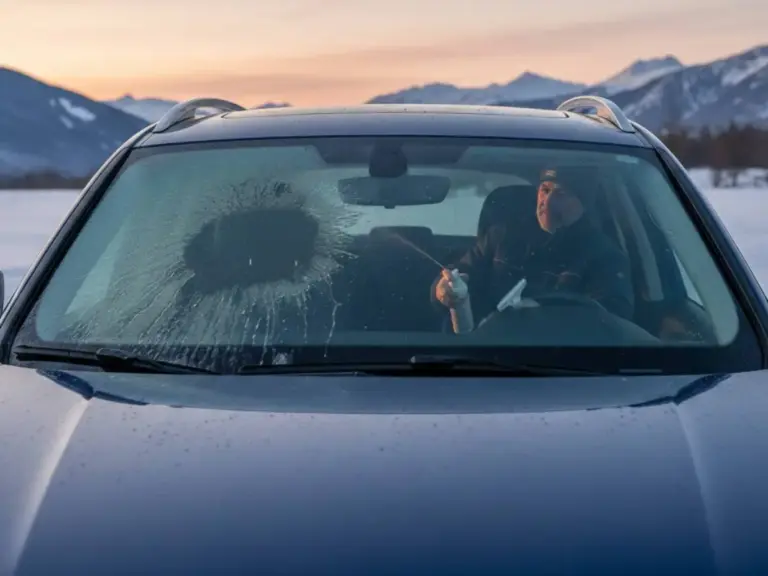 Fermín (45), técnico de mantenimiento: «Así es como tienes que cuidar tu parabrisas en invierno»