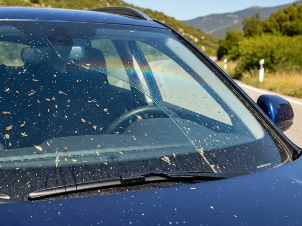 parabrisas de coche sucio afecta seguridad