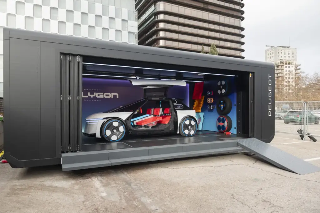 primera prueba peugeot polygon concept 18 Motor16