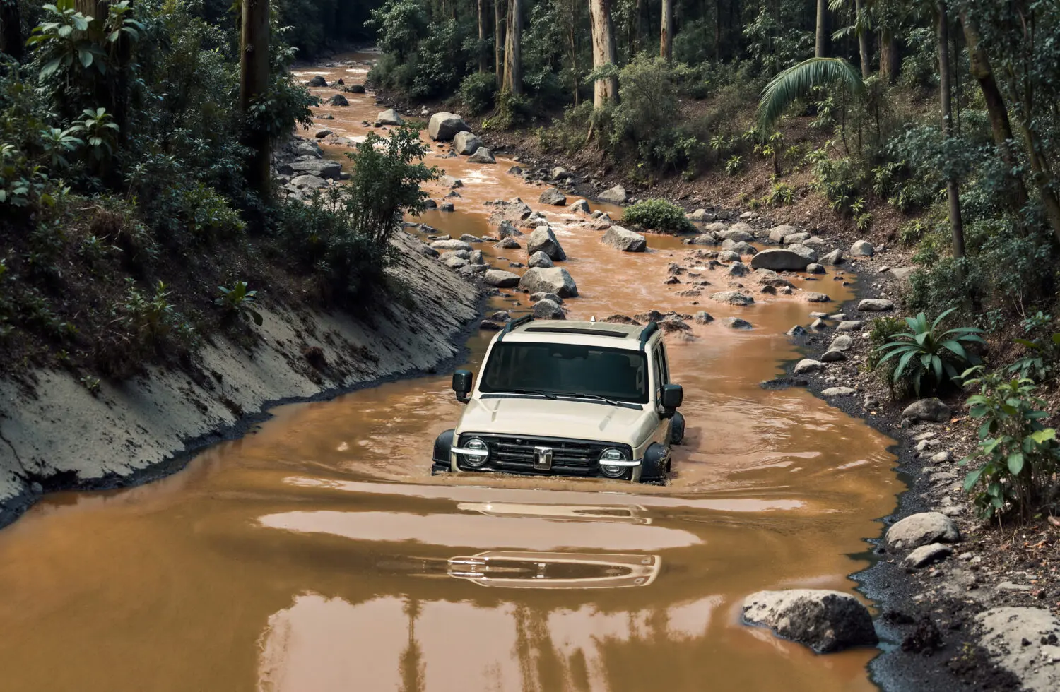 El GWM Tank 300 PHEV llega a Europa: 4×4 con reductora y bloqueos por 40.000 € menos que el Land Cruiser