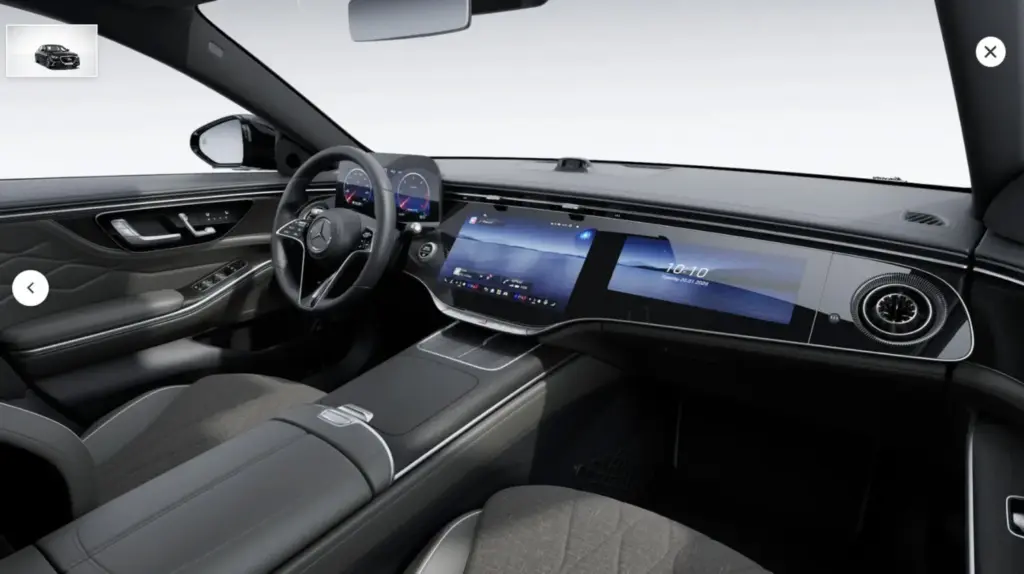 2026 Mercedes Benz Clase S Asientos Tela 4 Motor16