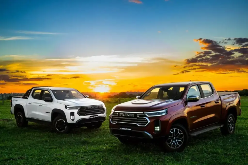 2026 RAM Dakota Brasil. Imagen.