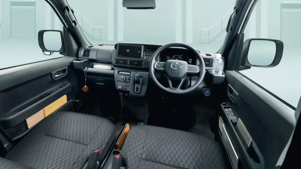 2026 Toyota Pixis Van BEV. Imagen interior.