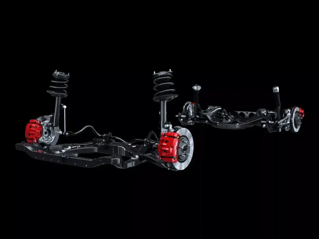 2026 Toyota RAV4 PHEV GR Sport. Imagen plataforma.