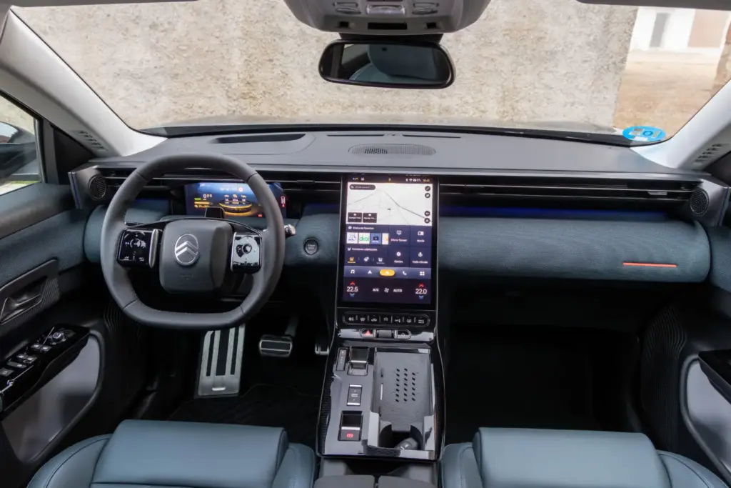 2026 Citroën C5 Aircross Eléctrico. Prueba. Imagen interior.