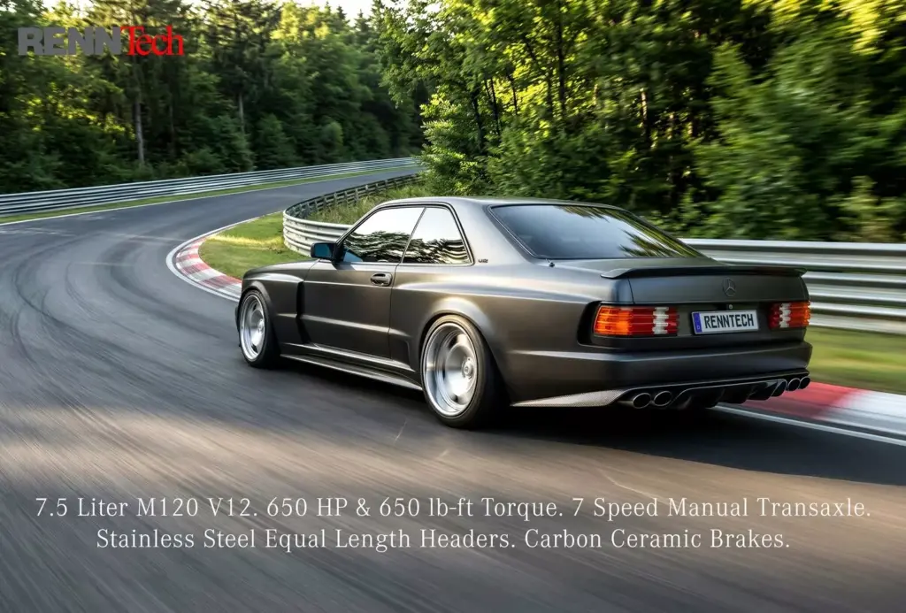 2026 RENNtech SEC V12. Imagen movimiento.