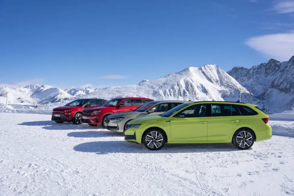 2026 Gama Skoda 4x4. Imagen familia.