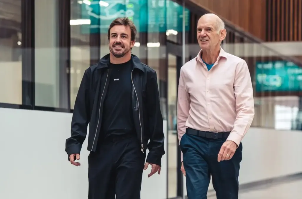Fernando Alonso, Adrian Newey