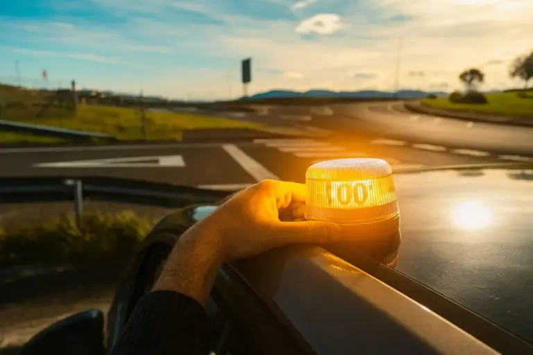 No hay periodo de gracia que valga: la Guardia Civil ya pone multas de 80 euros por no llevar la baliza V16 y esta es la prueba