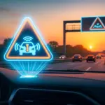 El triángulo virtual V-27: la señal que aparecerá en tu salpicadero si hay un peligro cerca