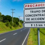 Los tramos negros de las carreteras españolas