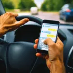 La DGT duplica las sanciones por usar el móvil al volante en 2026: de 3 a 6 puntos del carné