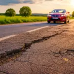 ‘Precaución. Firme en mal estado’: el salvoconducto de la DGT para ahorrarse millones de euros en asfaltar las carreteras
