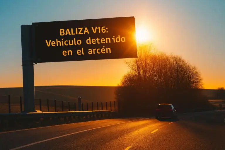 Han pasado dos meses desde la obligatoriedad de las balizas V16 conectadas: ¿cuántos avisos de emergencia has visto en los paneles luminosos?