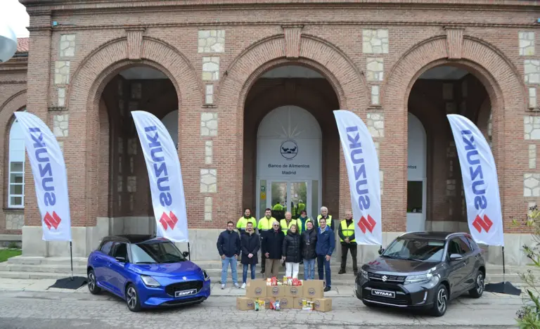 Suzuki dona 3 toneladas al Banco de Alimentos tras su competición solidaria Litros x Kilos