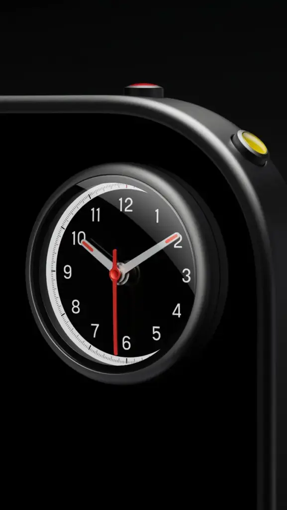 FERRARI LUCE CLOCK CLOSEUP HERO sRGB 6K 72DPI 9X16 Motor16