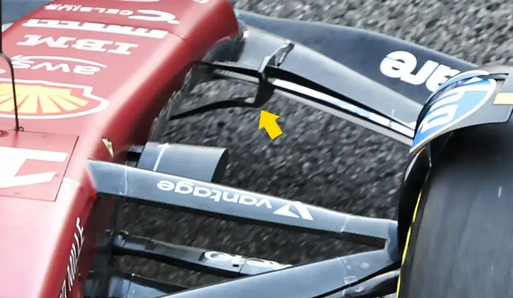 Ferrari F1 hidraulico aleron Motor16