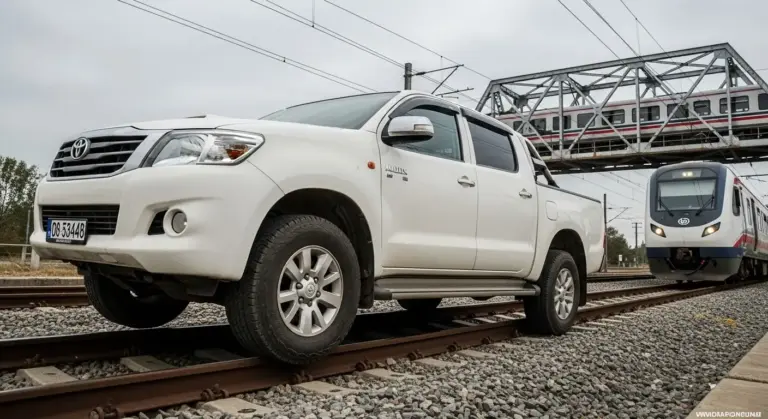 Los detalles de los Toyota Hilux que ADIF utiliza para inspeccionar las vías y que salen más a cuenta que los trenes auscultadores