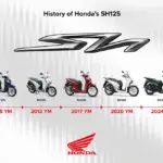 La legendaria Honda SH125 cumple 25 años