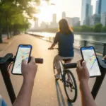 Google Maps no es solo para usar en el coche: Así puedes exprimir sus ventajas mientras circulas en bicicleta o en patinete