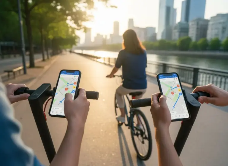 Google Maps no es solo para usar en el coche: Así puedes exprimir sus ventajas mientras circulas en bicicleta o en patinete