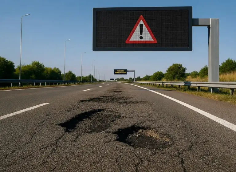 La DGT inunda los paneles de las carreteras con una frase que indigna a todos los conductores y para ahorrarse asfaltar las carreteras