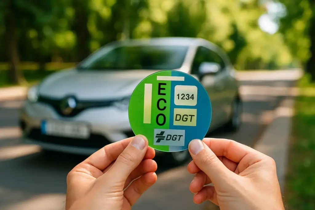 IA etiqueta DGT eco Motor16