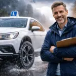 Fernando (44), profesor de autoescuela: ‘Cuando llega una borrasca a España estoy seguro de que te encantaría conducir con estas ruedas’