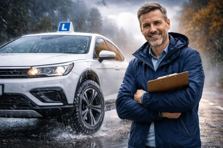 Fernando (44), profesor de autoescuela: ‘Cuando llega una borrasca a España estoy seguro de que te encantaría conducir con estas ruedas’