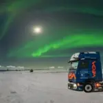 Mercedes-Benz eActros 600, el primer camión eléctrico que logra el desafío de llegar a Cabo Norte