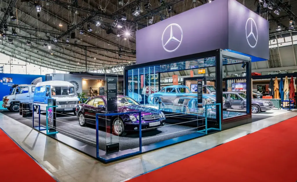 Mercedes-Benz celebra 140 años de innovación en Retro Classics 2026 6 Motor16 Mercedes en Retro Classics 3 Motor16
