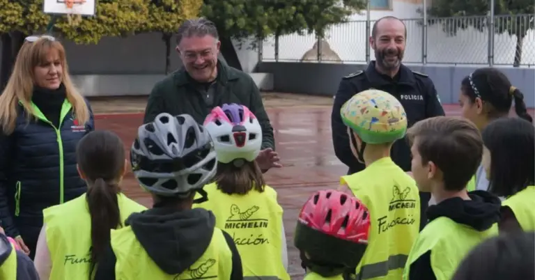 Michelin impulsa un programa educativo para enseñar seguridad vial a 7.500 escolares