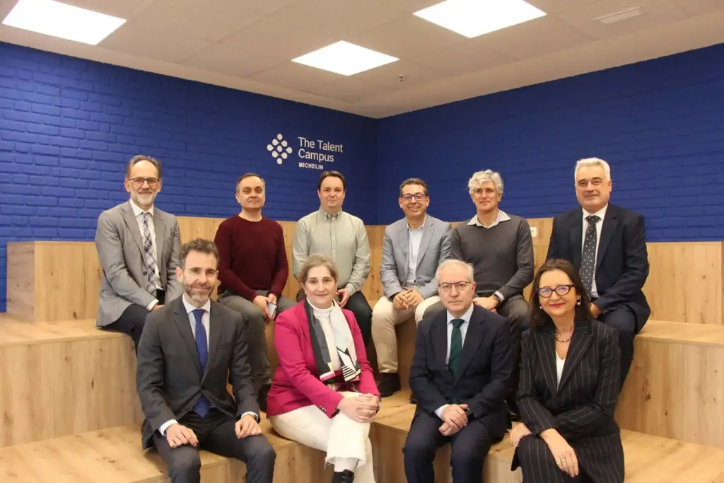 Los asistentes a la presentación de The Talent Campus de Michelin. 