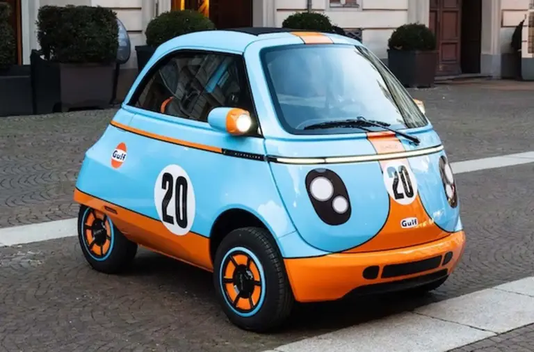 Un microlino único que homenajea al Porsche 917K Le Mans