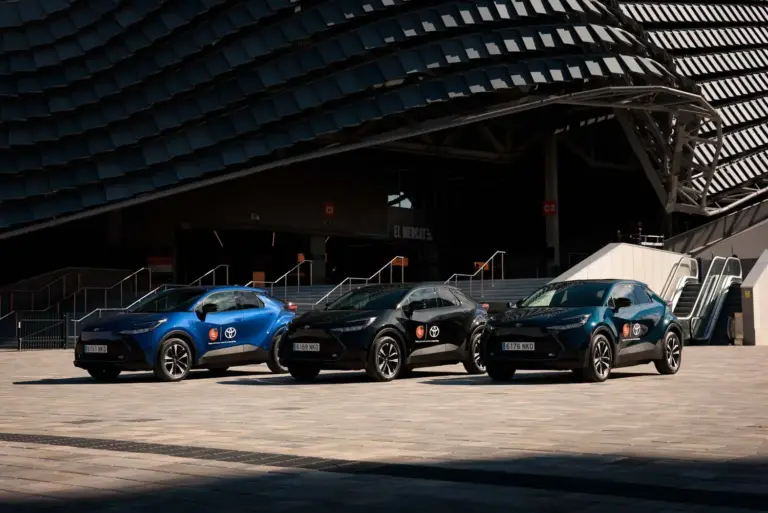 Toyota España celebra en la Copa del Rey de baloncesto cinco años como coche oficial de la acb
