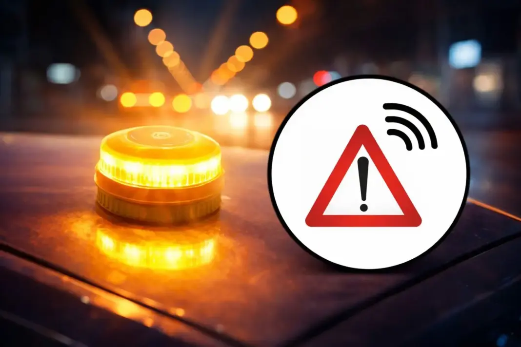 triángulo v-27 baliza