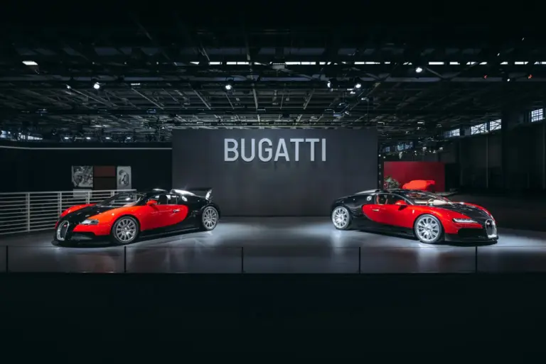 Bugatti celebra 20 años del Veyron “colando” el F.K.P. Hommage en Rétromobile