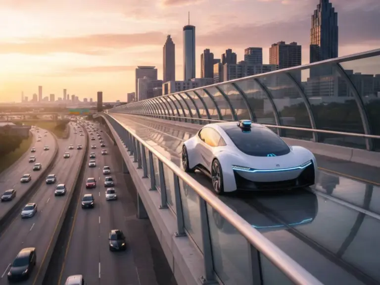 Así es la carretera para coches autónomos que estrena Estados Unidos y que muy pronto veremos en España