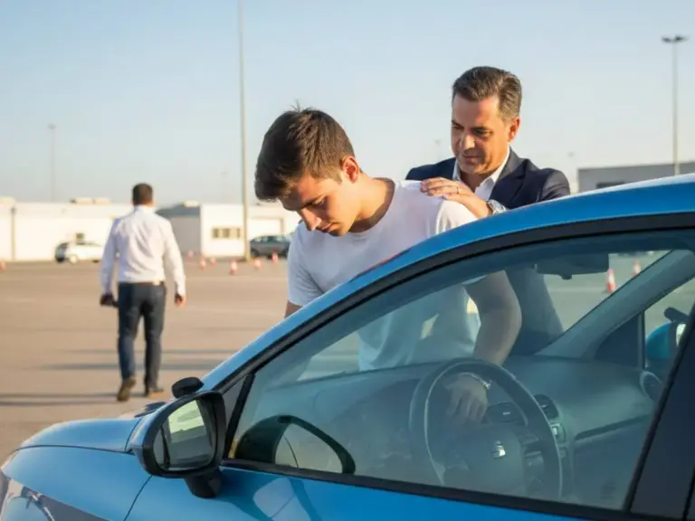 José (41), profesor de autoescuela: «Si te suspenden en el examen, esto es lo que debes hacer»