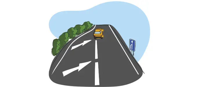 Flechas en las carreteras: ¿estás seguro de saber lo que significan? 4 motor16 flechas de carretera