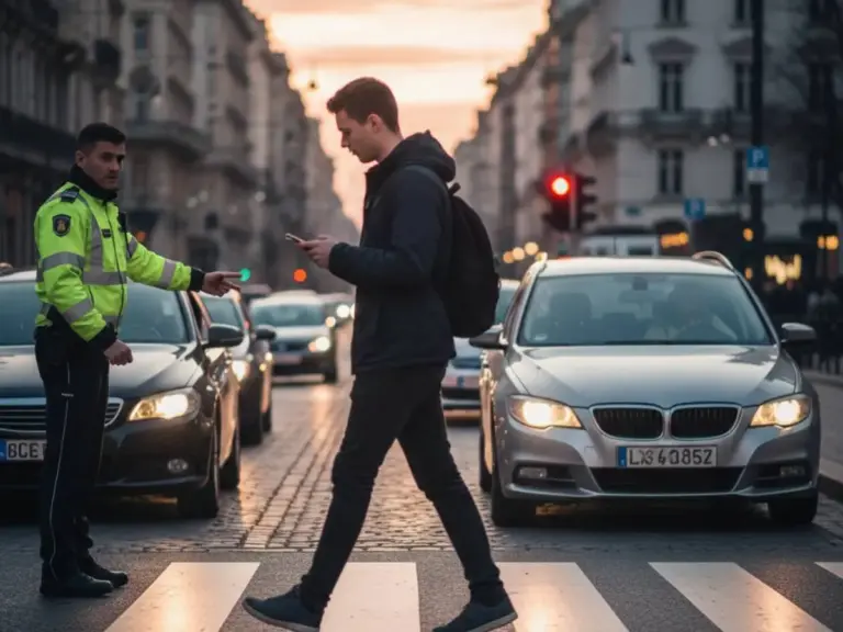 La Policía avisa: Si eres peatón tampoco te libras y puedes llevarte una multa si no circulas bien