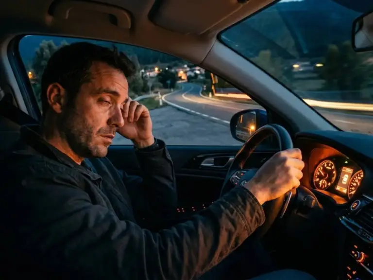 Roberto (39), médico: «Si tienes alguno de estos síntomas al volante, deberías parar de inmediato»