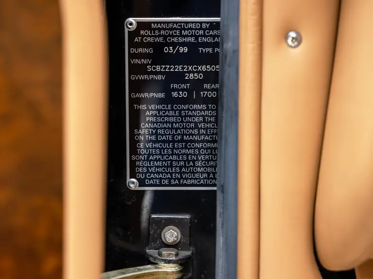 1999 Bentley Continental SC Sothebys 55 Motor16