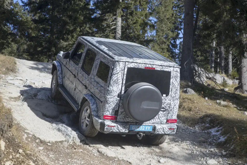 45 años de Mercedes Clase G: Schöckl: 0 - Clase G: 1